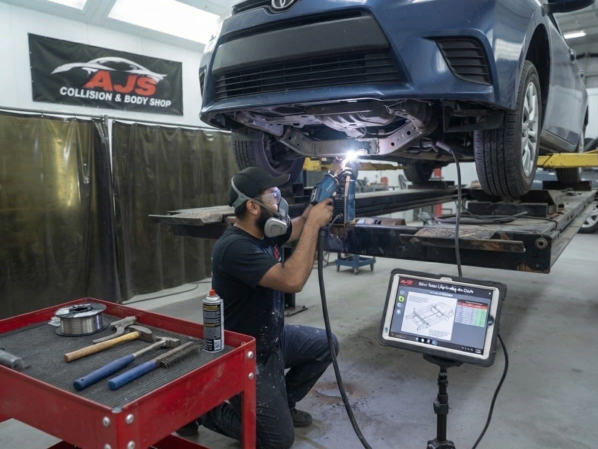 Frame straightening